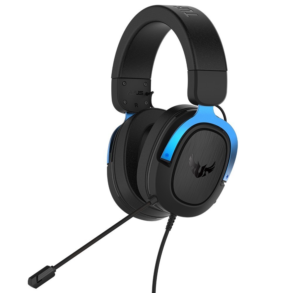 Asus Tuf Gaming H3 7.1 Kablolu Mikrofonlu Kulak Üstü Mavi Oyuncu Kulaklığı