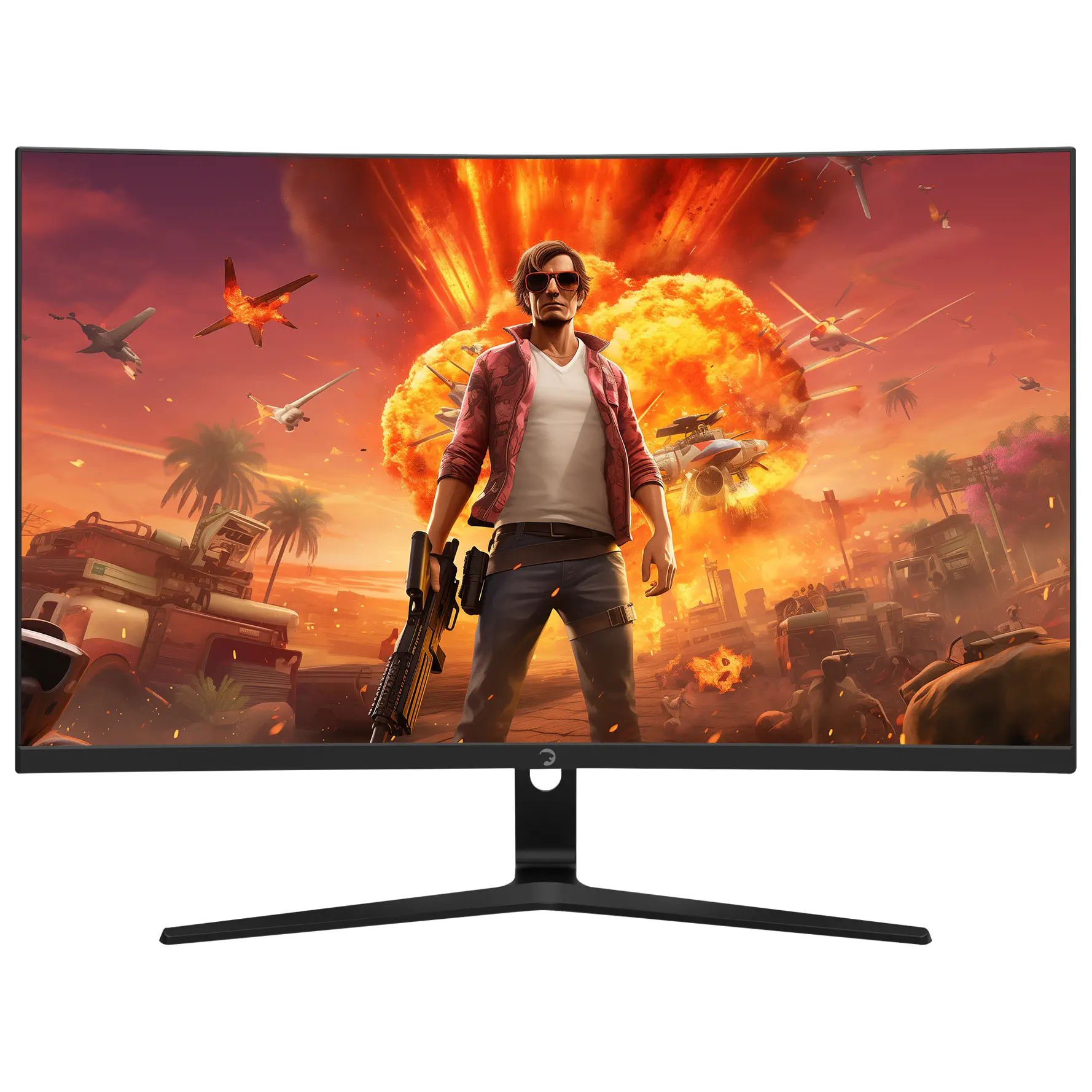 GamePower 27" Vivid F20 Curved RGB 100Hz 1ms 2x2W Speaker Gaming Monitör