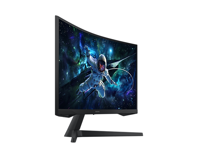 Samsung Odyssey G5 G55C 27"  Odyssey G5 Serisi QHD G55C QHD 165 Hz Kavisli Oyun Monitörü