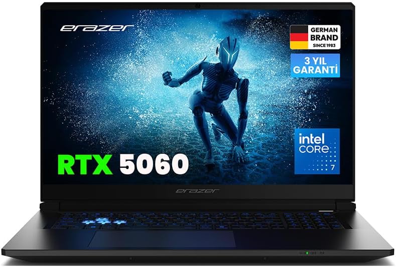 Erazer Defender 17 P1 MD600008 Core 7 240H 32 Ram GB 2 TB SSD RTX5060 17.3 QHD Gaming Notebook