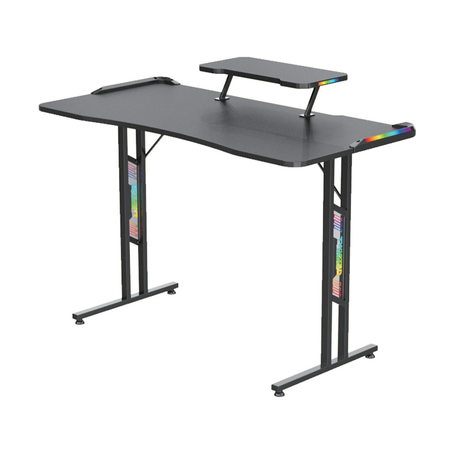 Twisted Minds T Ayak Double Top Karbon Fıber E-Spor Oyuncu Masası