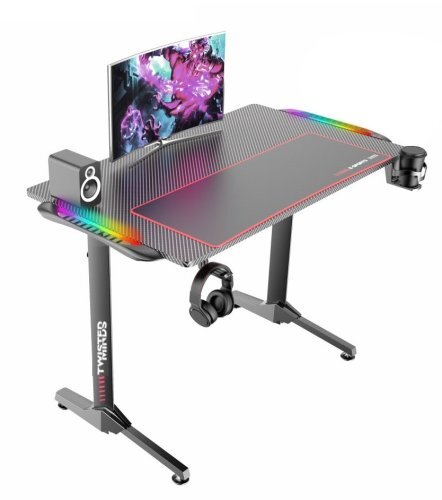 Twisted Minds T Design Karbon Fiber E-Spor Oyuncu Masası
