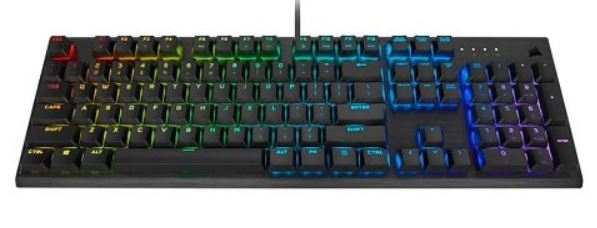 Corsair K60 RGB PRO Low Profile Cherry MX Switch Kablolu Mekanik Oyuncu Klavyesi