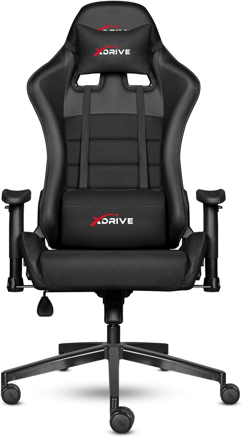 xDrive Toryum Profesyonel Oyuncu Koltuğu, Siyah/Siyah
