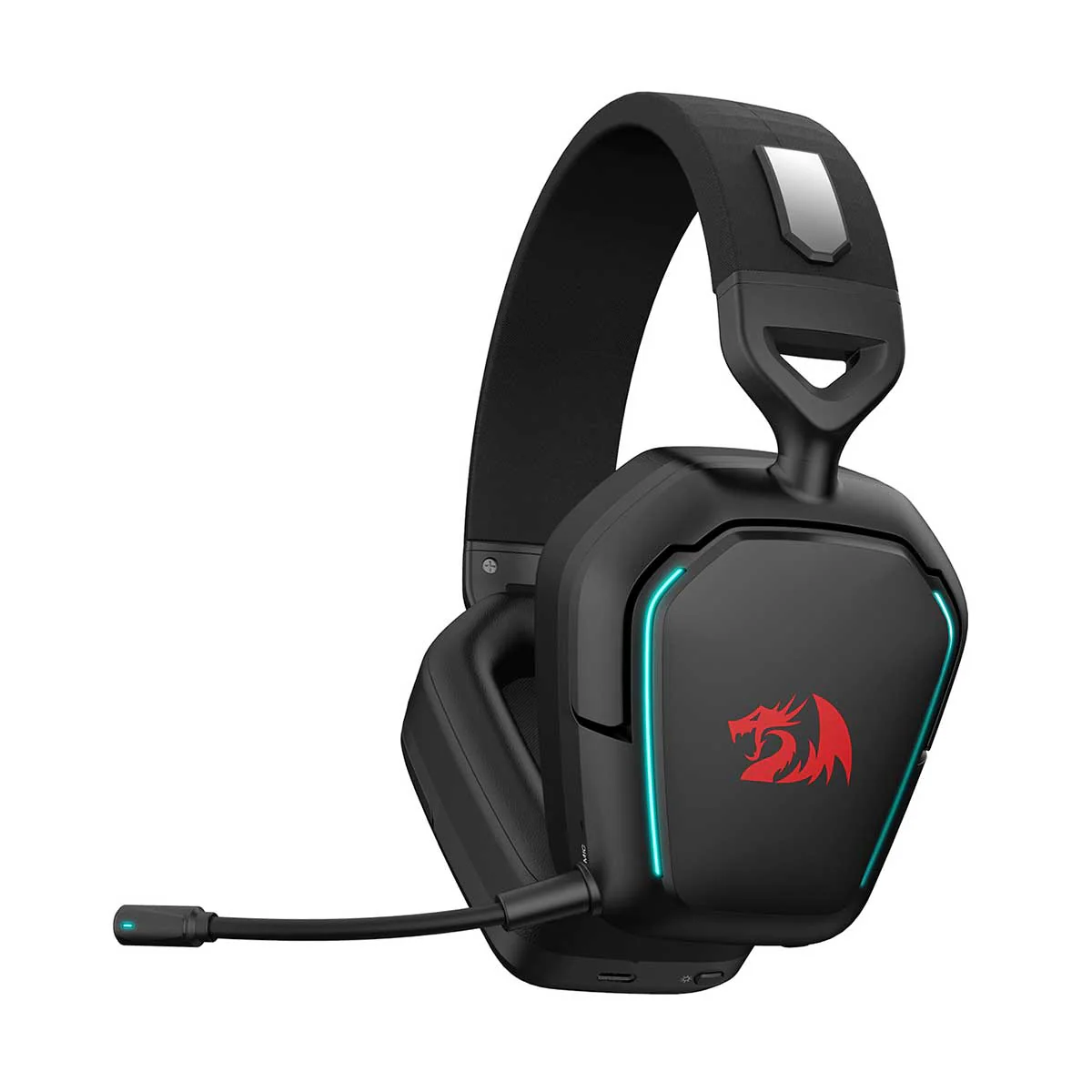 Redragon H868 Mira Üç Modlu 7.1 Surround Sesli RGB Gürültü Engellemeli Kablosuz Oyun Kulaklığı, Siyah