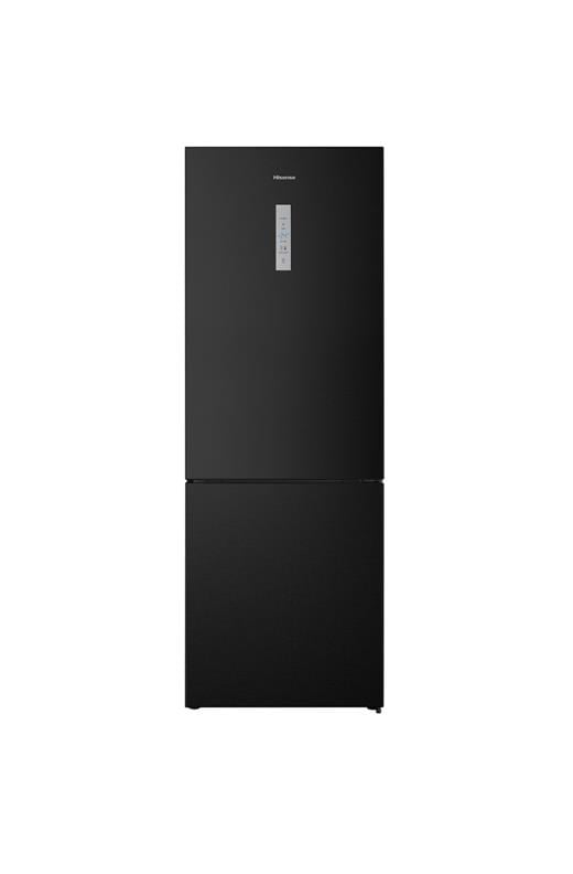 HISENSE RB645N4BFE 495 Lt. ÇİFT KAPILI NO FROST INV.  KOMBİ BUZDOLABI SİYAH