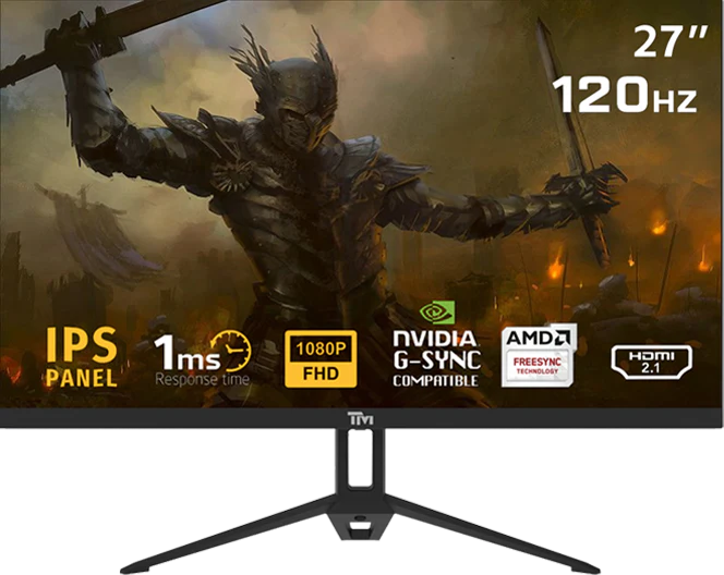 Twisted Minds TM Eco Serisi TM27FHD120IPS 27” 120hz, 1MS, FHD, HDMI 2.1 & DP 1.4 Gaming Monitor