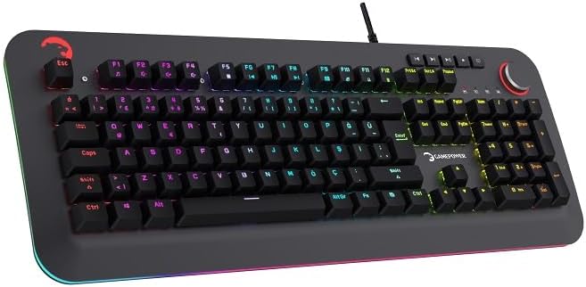 GamePower Starscream 60M RGB Red Switch USB Suya Dayanıklı Optik Mekanik Gaming Klavye