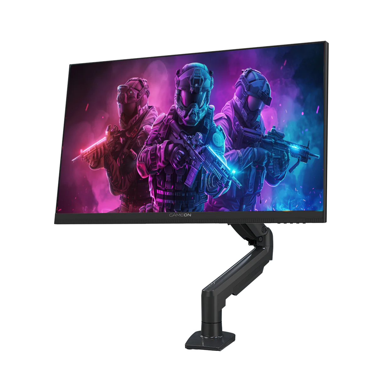 GameOn Midnight Pro X 24" FHD, 190Hz, MPRT 0.5ms, HDMI 2.1, IPS PS5 Desteği Oyuncu Monitörü, Siyah