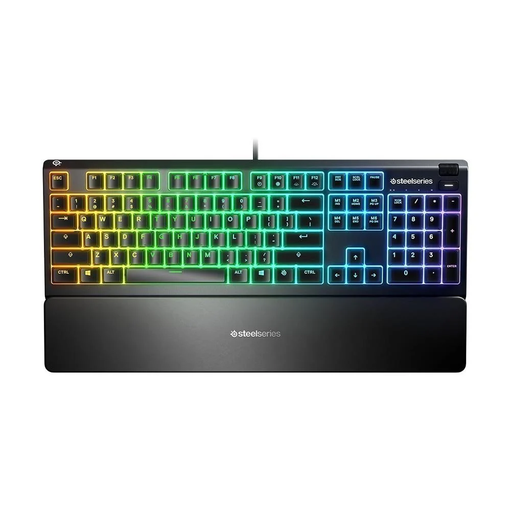 SteelSeries Apex 3 SSK64808 TR Q RGB Membrane Kablolu Oyuncu Klavye
