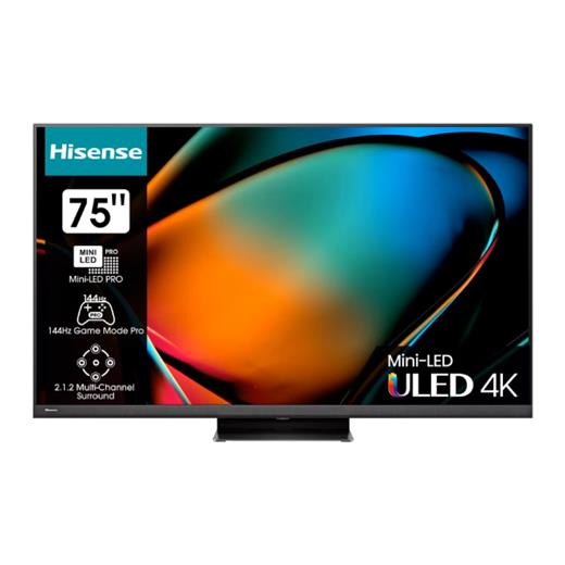 HISENSE 75U8KQ 75" 4K ULED MINI LED SMART TV