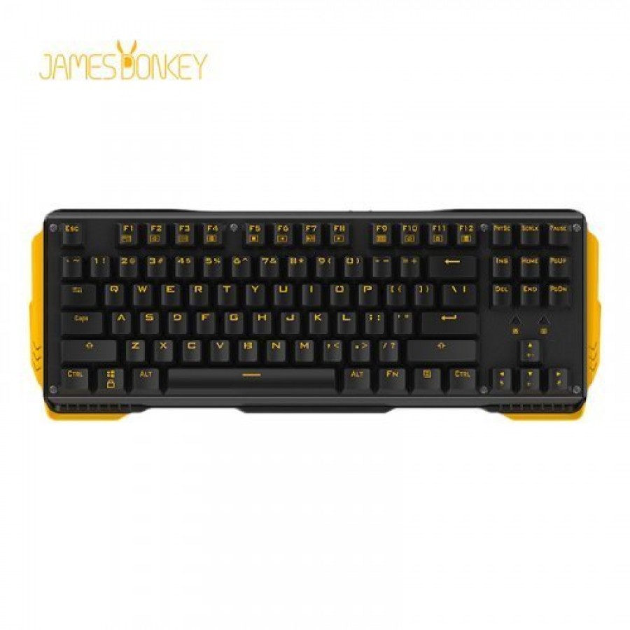 James Donkey 619S İngilizce Blue Switch Kablolu Mekanik Oyuncu Klavyesi