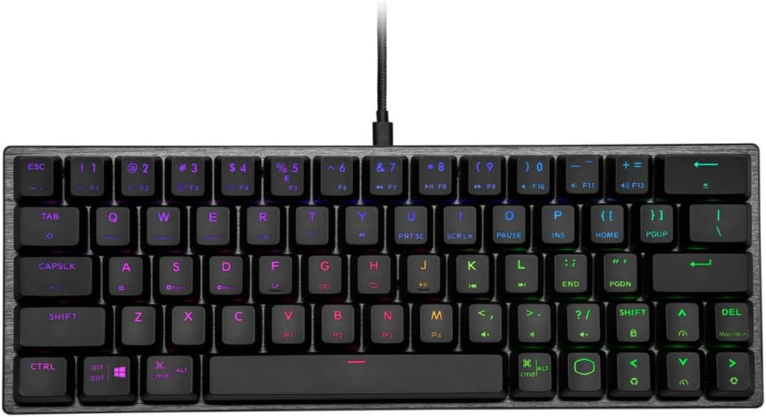 Cooler Master SK620 Kablolu Mekanik Oyun Klavyesi Mavi Switch