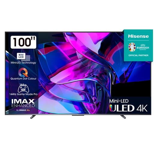 HISENSE 100U7KQ 100" ULED MINI-LED 4K UHD SMART TV