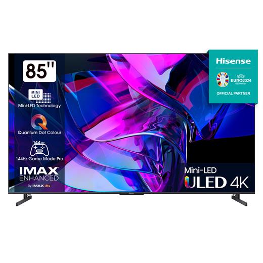 HISENSE 85U7KQ 85" UYDU ALICILI 4KUHD ULED MİNİ LED SMART TV
