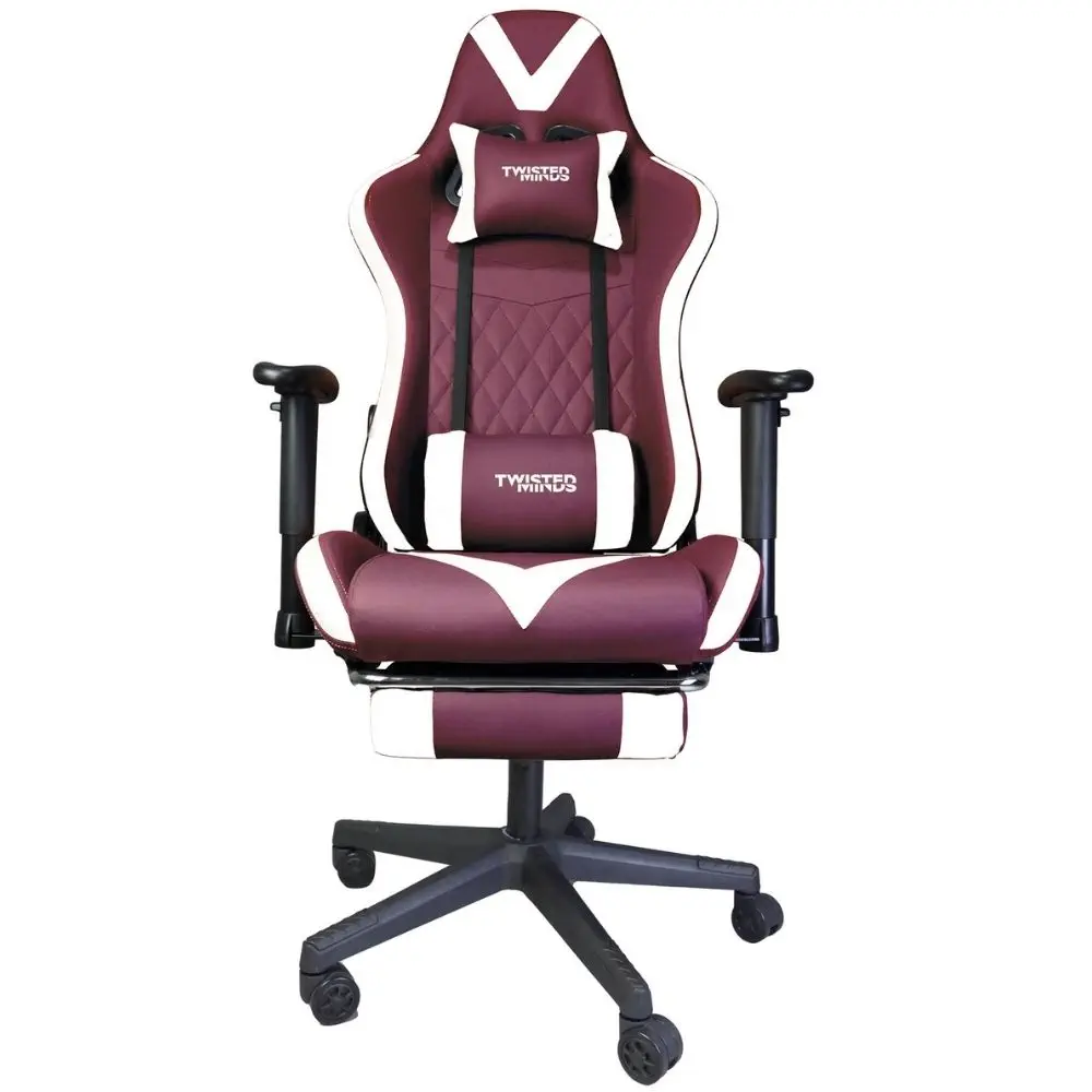 Twisted Minds Comfort E-Spor Oyuncu Koltuğu Beyaz-Bordo