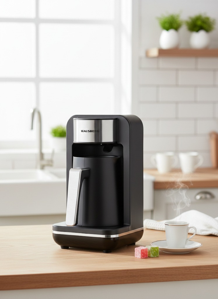Hausberg HB3822NG Otamatik Turkish Coffee Machine