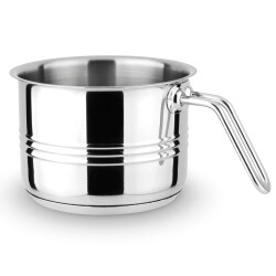 Lines 16 No Steel Milk Jug Metal Handle Outlet